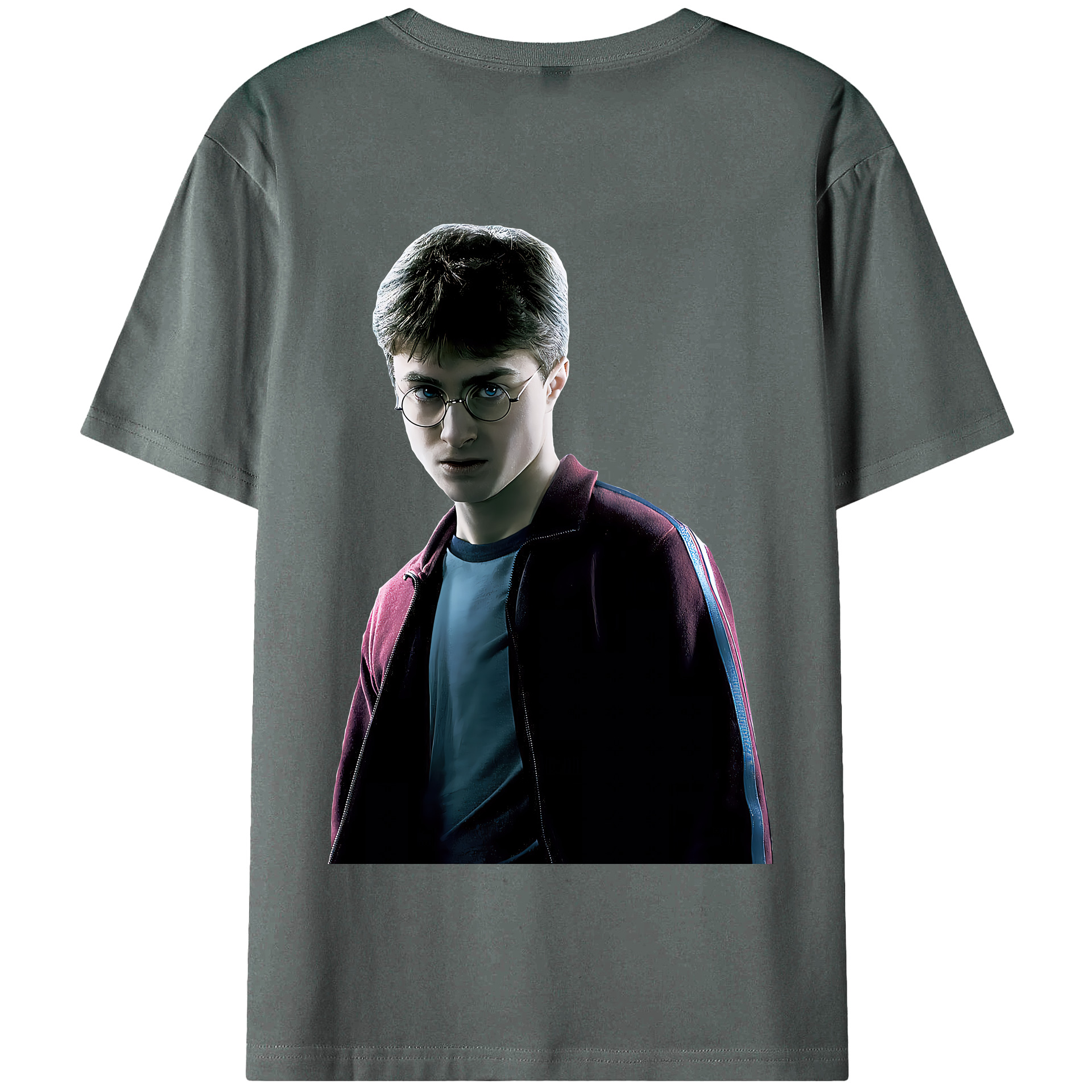 （画像用） Harry Potter ハリー・ポッターシリーズ 綿100％半袖Tシャツ（背面プリント）